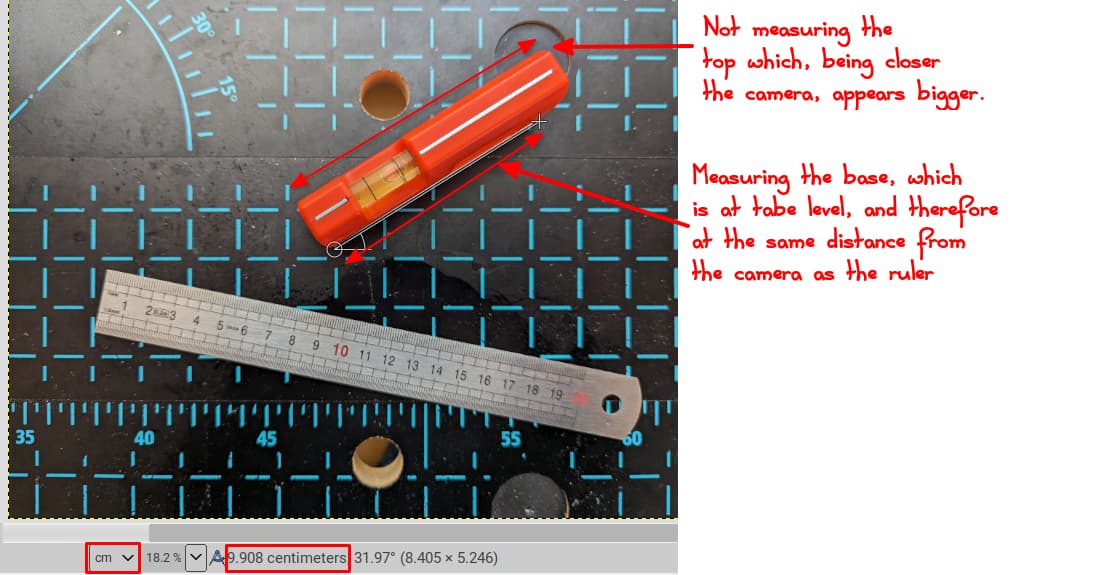 Measure distance using a reference - Applications - GNOME Discourse